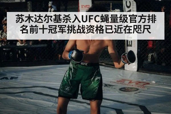 苏木达尔基杀入UFC蝇量级官方排名前十冠军挑战资格已近在咫尺